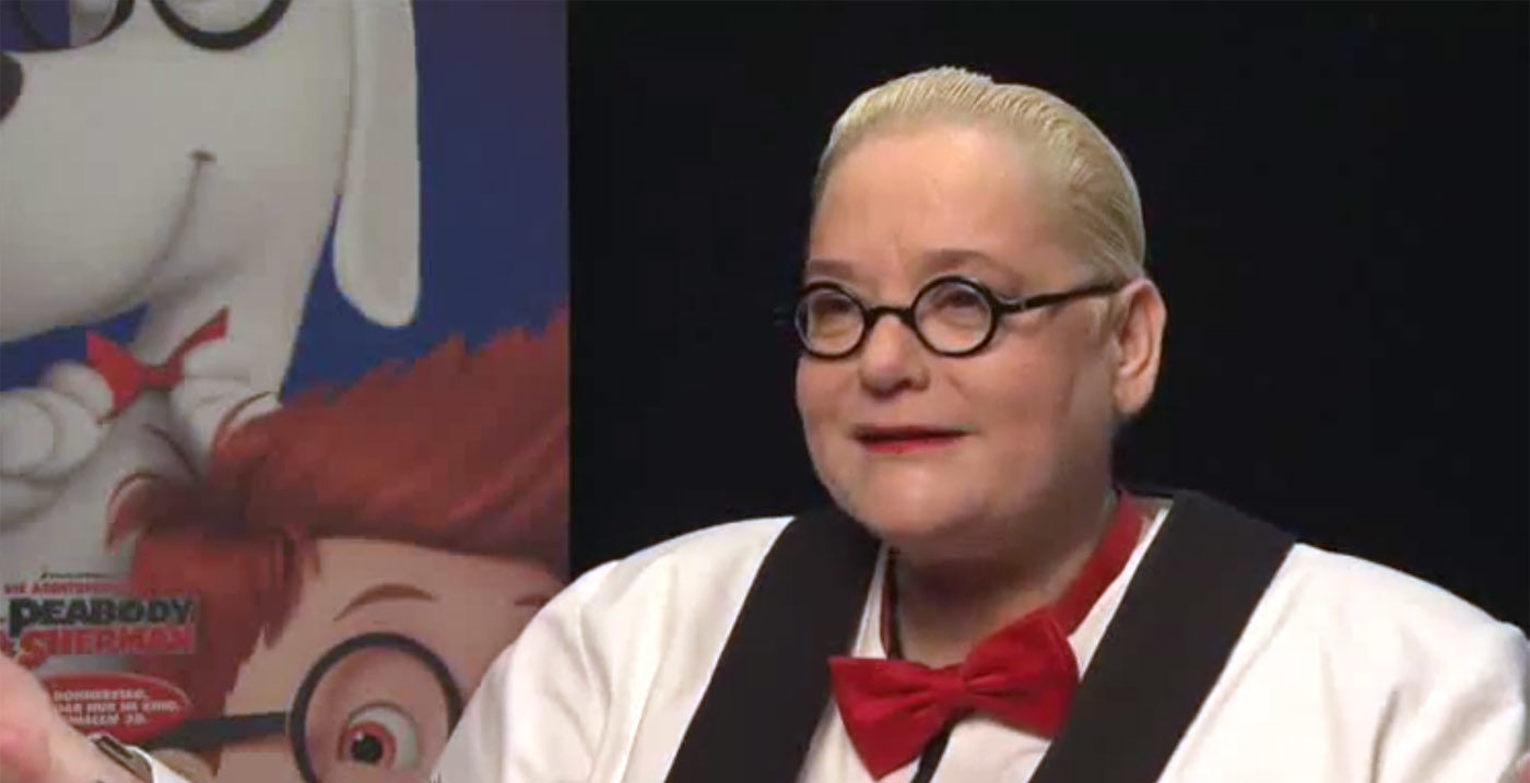 Eine lustige Unterhaltung zwischen Jessica Neumayer und Hella von Sinnen über den Animationsfilm "Die Abenteuer des Mr. Peabody Sherman".