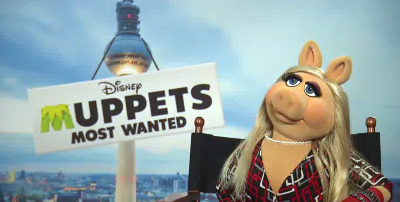 Diventalk - Jessica Neumayer und Miss Piggy sprechen über den neuen Film "Muppets Most Wanted", Shoppingtipps und über die Liebe.